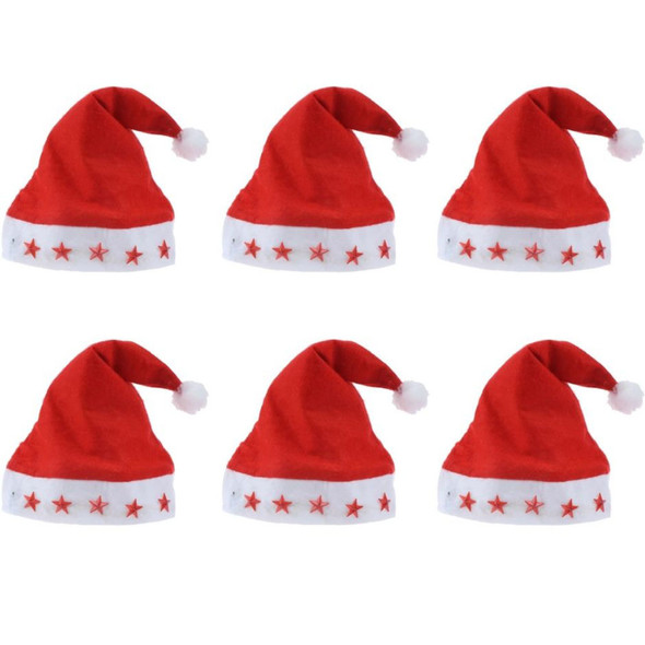 Unisex Ultra-Soft Plush Holiday Pom-Pom Hat (6-Pack) product image