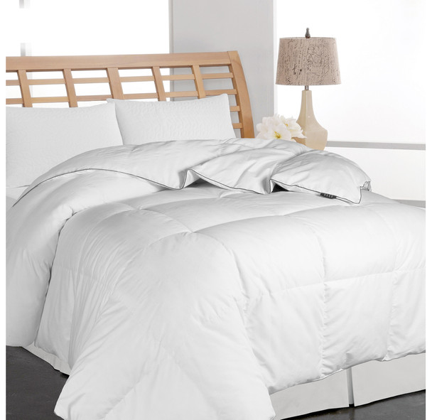 Elle Microfiber Pinstripe Down Fiber Comforter product image