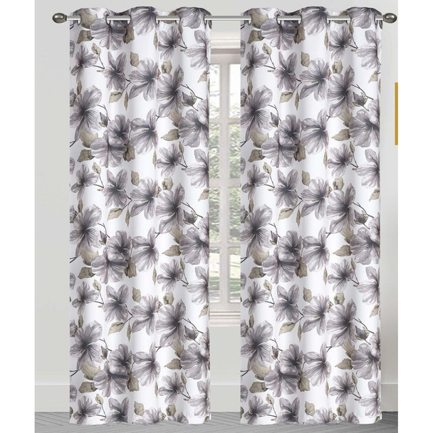 Margaret Josephs™ Floral Blackout Window Double Panels (Set of 2) product image