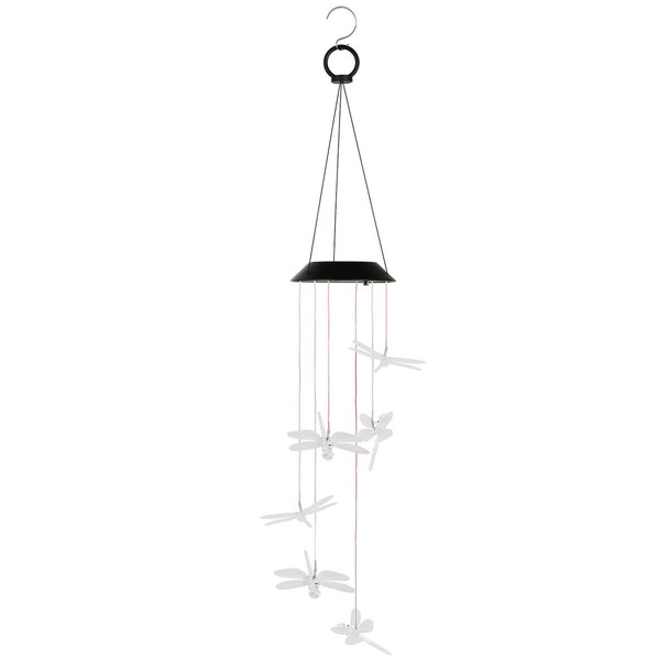 Solarek™ Solar LED Dragonfly Chime Light product image