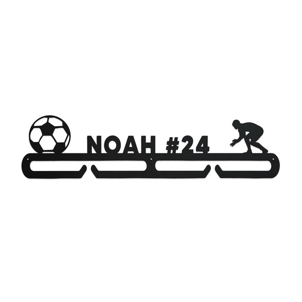 Multi-Sport Medal Hanger Display Rack for Awards or Ribbons product image