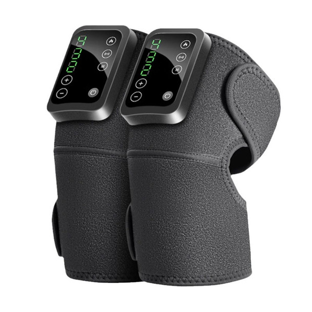 Heated Shoulder Knee Pad, 2 Pack, Massage Heated Knee Pad with 3 Heat Modes and 3 Vibration Modes, Heating Knee Pads, Gift for Family product image