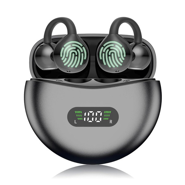 AI Translation Earbuds Real Time, Two Way 144 Languages Translator Earbuds Device for iOS Android, Wireless AI Headphones for Business Travel,Black product image