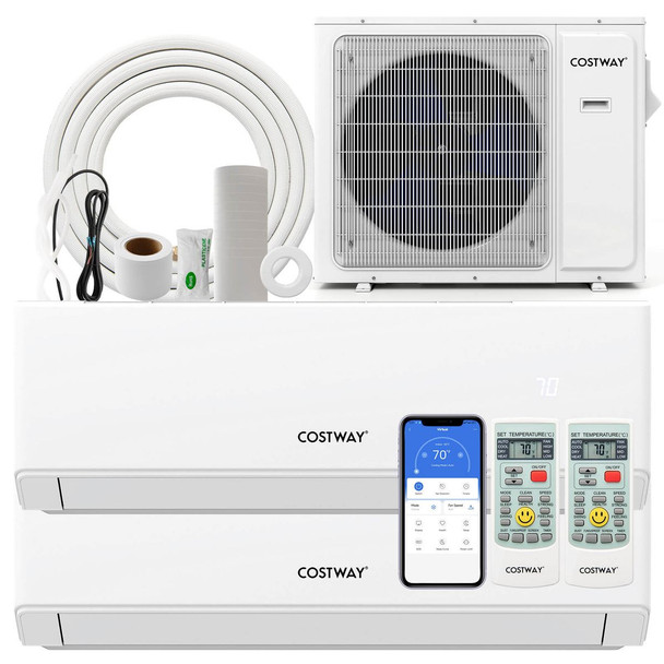 2-Zone Mini Split Air Conditioner product image