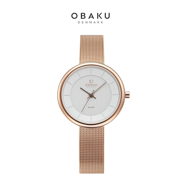 Obaku Women's Lys White Dial Watch product image
