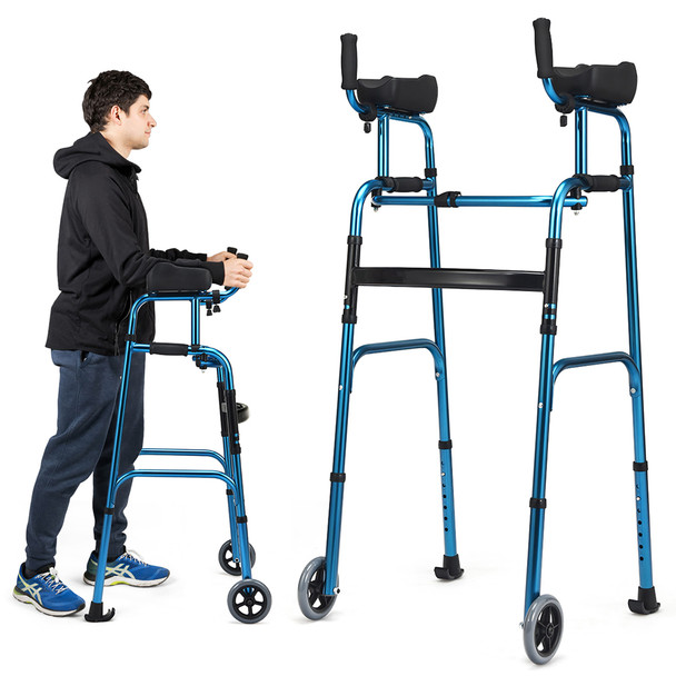 Folding Walker with Arm Rests product image