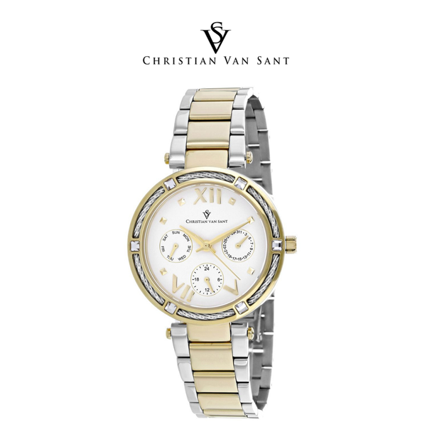 Christian Van Sant Women's Sienna White Dial Watch product image