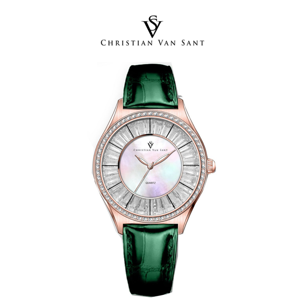 Christian Van Sant Women's Luna Mother of Pearl Dial Watch product image