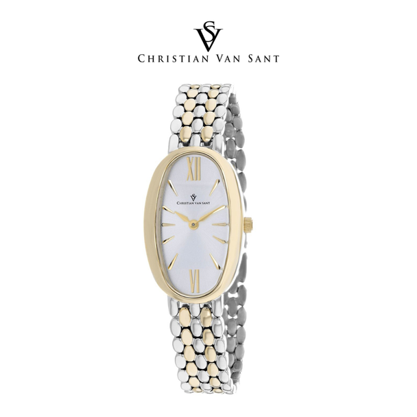 Christian Van Sant Women's Lucia Silver Dial Watch product image