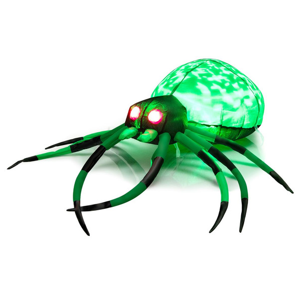 Halloween Inflatable Spider with White Net product image