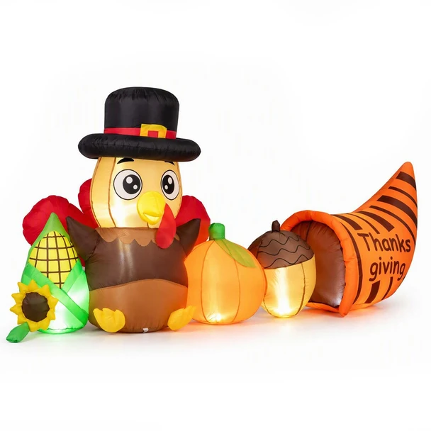 Thanksgiving Inflatable Turkey Decoration product image