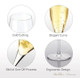 Bella Vino 10.5” Hand Blown Crystal Champagne Flutes (Set of 2) product