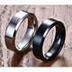 Tungsten Carbide Mirrored Polished Plain Comfort Fit Ring product