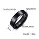 Tungsten Carbide Mirrored Polished Plain Comfort Fit Ring product