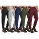  Men's Fleece Jogger Pants with Tech Zipper Pockets (3-Pack) product