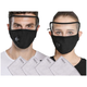 Cotton Face Mask with Eye Shield and Carbon Filters (3- or 6-Pack) product
