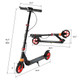 Red 3-Height Adjustable Easy Folding Scooter product