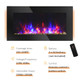 35.75" 1500W Electric Wall-Mounted Fireplace with Flame Effect product
