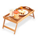 Bamboo Bed Tray Table with Folding Legs product