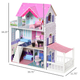 Kids' Wooden Dreamhouse Villa with Furniture Accessories product