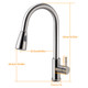 Brushed Nickel Stainless Steel Kitchen Sink Faucet with Pulldown Sprayer product