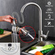 Brushed Nickel Stainless Steel Kitchen Sink Faucet with Pulldown Sprayer product