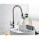 Brushed Nickel Stainless Steel Kitchen Sink Faucet with Pulldown Sprayer product