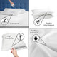 Heavyweight Zippered Waterproof Bed Bug/Dust Mite Vinyl Pillow Covers (2- or 4-Pack) product