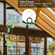 Solarek® Solar 6-LED String Light Hummingbird Wind Chime product