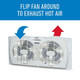 Holmes® Twin Window Fan with Reversible Air Flow Control product