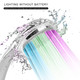 iMounTEK® Water-Powered LED Shower Head with Color-Changing Lights product