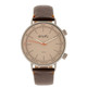 Simplify® The 3300 Leather-Band Watch product