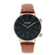 Simplify® The 3300 Leather-Band Watch product