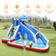 Inflatable Shark Water Slide Bounce House product