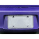 Zone Tech® Clear License Plate Cover Frame Shields (Set of 2) product