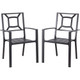 Outdoor Patio Dining Arm Chairs (Set of 2 to 6) product