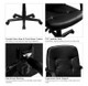 Ergonomic Mid-Back Swivel  Executive Office Chair product