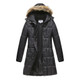 Haute Edition® Women's Mid-Length Puffer Parka Coat with Faux Fur-Lined Hood product