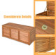 Acacia Wood 47-Gallon Outdoor Storage Box product