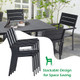 7-Piece Aluminum Outdoor Patio Dining Set product