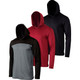 Men's Moisture-Wicking Active Athletic Pullover Hoodies (3-Pack) product