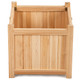 Wooden 15" Square Flower Planter Box product