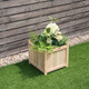 Wooden 15" Square Flower Planter Box product