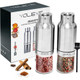 Stainless Steel Gravity Electric Salt and Pepper Grinders (Set of 2) product