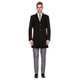 Men's Double- or Single-Breasted Peacoat Wool Blend Dress Jacket product