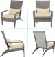 Outdoor Rattan Adirondack Chair (1- or 2-Pack) product