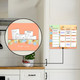 Easy Tear-off Meal & Shopping Planner with Magnetic or Wall Mount product