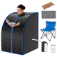 Portable Steam Sauna with Chair and Accessories product