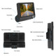 1080p Car Dash Cam with Dual Recording Front/Rear Cameras product