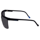 DKNY® Shield Black/Gray 100% UV Semi-Rimless Sunglasses product